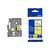Brother Extra strength adhesive black on yellow | TZES631