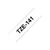 Brother TZe141 Standard adhesive black on clear | TZE141
