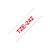 Brother TZe242 Red on white Roll (1.8 cm x 7.99 m) | TZE242