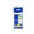 Brother TZe145 Standard adhesive white on clear | TZE145