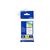 Brother TZe145 Standard adhesive white on clear | TZE145