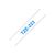 Brother TZe223 Blue on white Roll (0.9 cm x 8 m) | TZE223