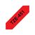 Brother TZe451 Black on red Roll  | TZE451