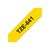 Brother TZe641 Black on yellow Roll  | TZE641