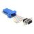 DeLOCK Serial adapter RJ-45 (F) to DB-9 (F) blue | 65430