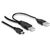 DeLOCK USB extension cable USB (M) to mini-USB Type | 82447