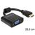 DeLOCK Video adapter HDMI to VGA | 65512