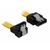 Delock Cable SATA male straight angled 50cm yellow | 82811