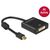 Delock mini Displayport to DVI female 4K Active 62603