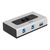 DeLock Switch USB 3.0 2 port manual bidirectional 87667