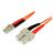 StarTech.com 1m Fiber Optic Cable Multimode 50FIBLCSC1