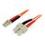 StarTech.com 1m Fiber Optic Cable Multimode FIBLCSC1