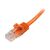 StarTech.com 0.5m Orange Cat5e Cat 5 Snagless 45PAT50CMOR