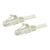StarTech.com 0.5m White Cat6 Cat 6 Snagless N6PATC50CMWH
