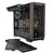 Silent Base 601 Window computer case Midi-Tower Black,Orange