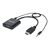 Manhattan Video converter HDMI VGA black 151559