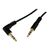 StarTech.com 6 ft Slim 3.5mm to Right Angle MU6MMSRA