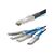 StarTech.com MSA Compliant QSFP+ QSFP4SFPPC3M