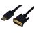 DIGITUS DisplayPort cable dual link  to DVI-D 2m