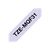Brother TZe-MQF31 Black on pastel purple Roll TZEMQF31