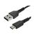 StarTech.com 2m USB2.0 to USB-C Cable Black  RUSB2AC2MB