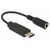 DeLOCK Audio adaptor USB-C (M) to stereo mini jack 65842