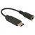 DeLOCK Audio adaptor USB-C (M) to stereo mini jack 65842