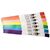 Zebra Z-Band Splash Red 25.4 x 254 mm 350 10012718-1