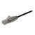 StarTech.com 1m CAT6 Cable Black Slim  N6PAT100CMBKS