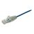 StarTech.com 2.5m CAT6 Cable Blue Slim   N6PAT250CMBLS