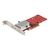 StarTech.com x8 Dual M.2 PCIe SSD Adapter PCIe PEX8M2E2