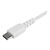 StarTech 2m USB-C (M) Cable White Thunderbolt 3