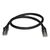 StarTech  CAT6a STP Cable 50cm Black 6ASPAT50CMBK