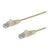 StarTech.com 0.5 m CAT6 Cable Slim CAT6 Grey N6PAT50CMGRS