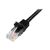 StarTech.com 0.5m Black Cat5e Cat 5 Snagless 45PAT50CMBK