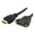 StarTech.com 0.9m HDMI Female to Male Adapter HDMIPNLFM3
