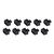 StarTech.com SFP Dust Cover 10 Pack Black SFP SFPCAP10