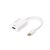 ASSMANN adapter Mini DisplayPort (M) to HDMI (F)  20cm white