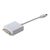 DIGITUS Mini DisplayPort (M) to DVI-I (F) 15 cm white