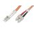 DIGITUS Patch cable LC multi-mode (M) to SC 2m orange DK-2532-02