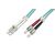 DIGITUS Patch cable LC multi-mode (M) to ST 5m aqua DK-2531-053