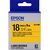 Epson LabelWorks LK-5YBP Black on yellow Roll C53S655003