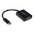 StarTech.com USB-C to VGA Adapter Black 1080p CDP2VGA