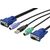 DIGITUS Octopus Keyboard video mouse (KVM) cable DS-19231