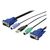 DIGITUS Octopus Keyboard video mouse (KVM) cable DS-19231
