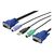 DIGITUS Octopus Keyboard video mouse (KVM) cable DS-19232