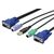 DIGITUS Octopus Keyboard video mouse (KVM) cable DS-19233