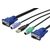 DIGITUS Octopus Keyboard video mouse (KVM) cable DS-19233