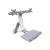 StarTech.com Sit Stand Dual Monitor Arm For 2 x WALLSTS2
