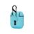 TERRATEC Air Box Case for earphones fabric blue 306847